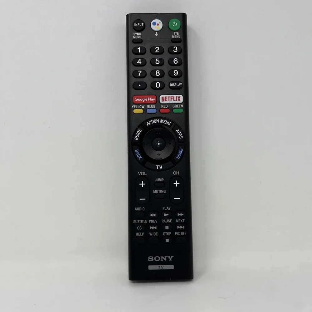OEM Sony RMF-TX310U Smart TV Voice Remote Control Bravia Netflix Google Play Mic